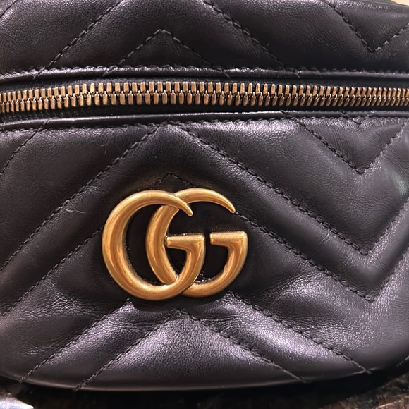 SOLD / Gucci Marmont chain backpack - Picture 3 of 11